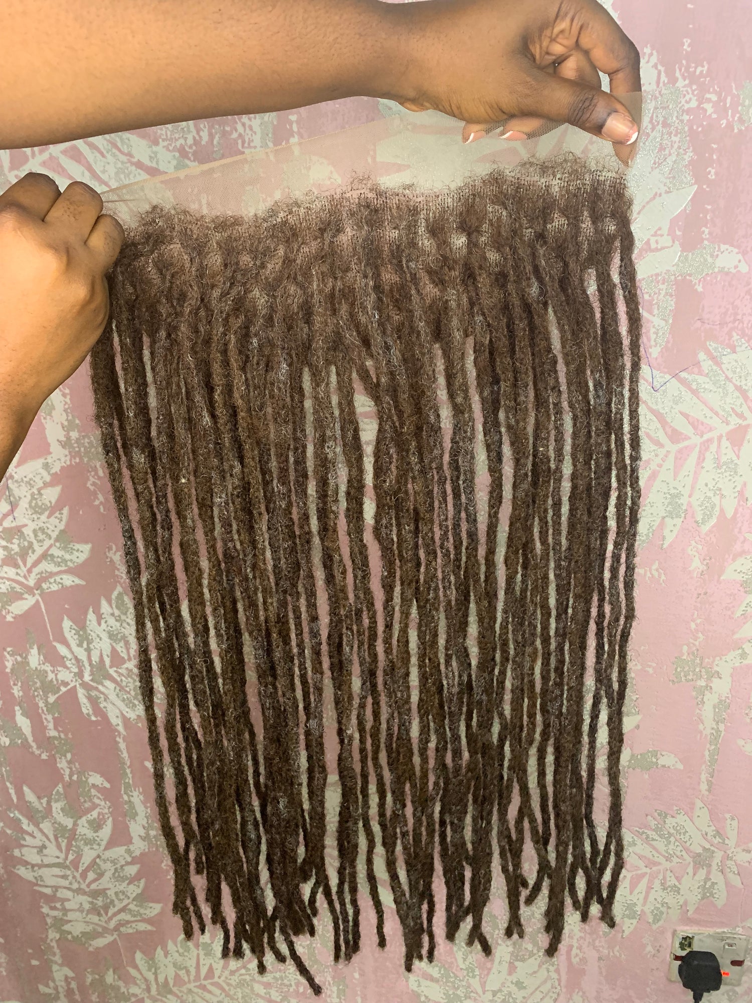 Lace front locs