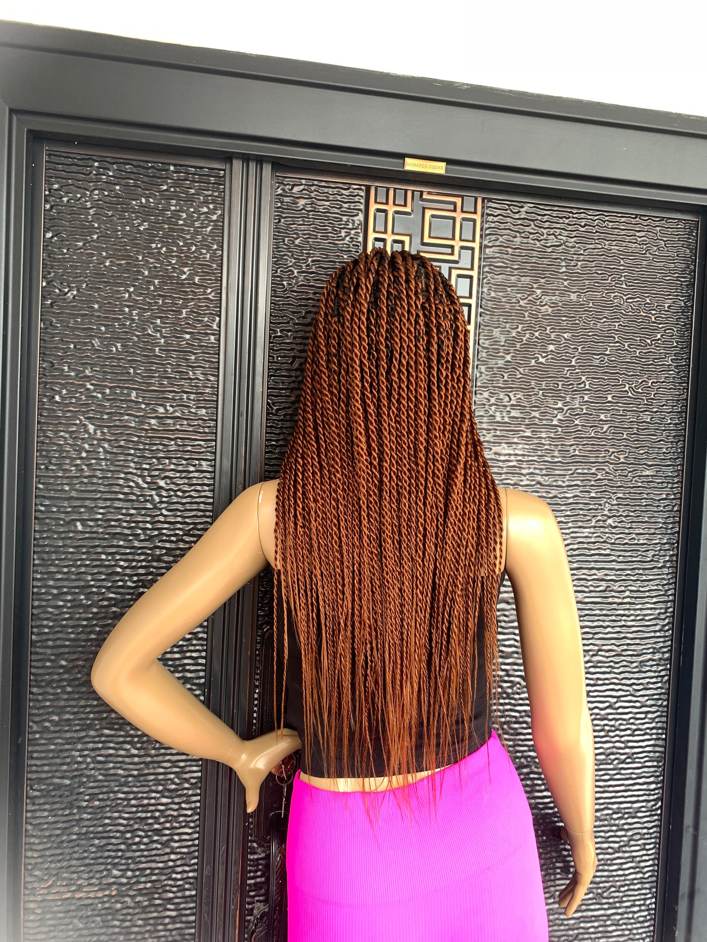 Big size Senegalese two strand twists, small cap size, Wig Dorcas